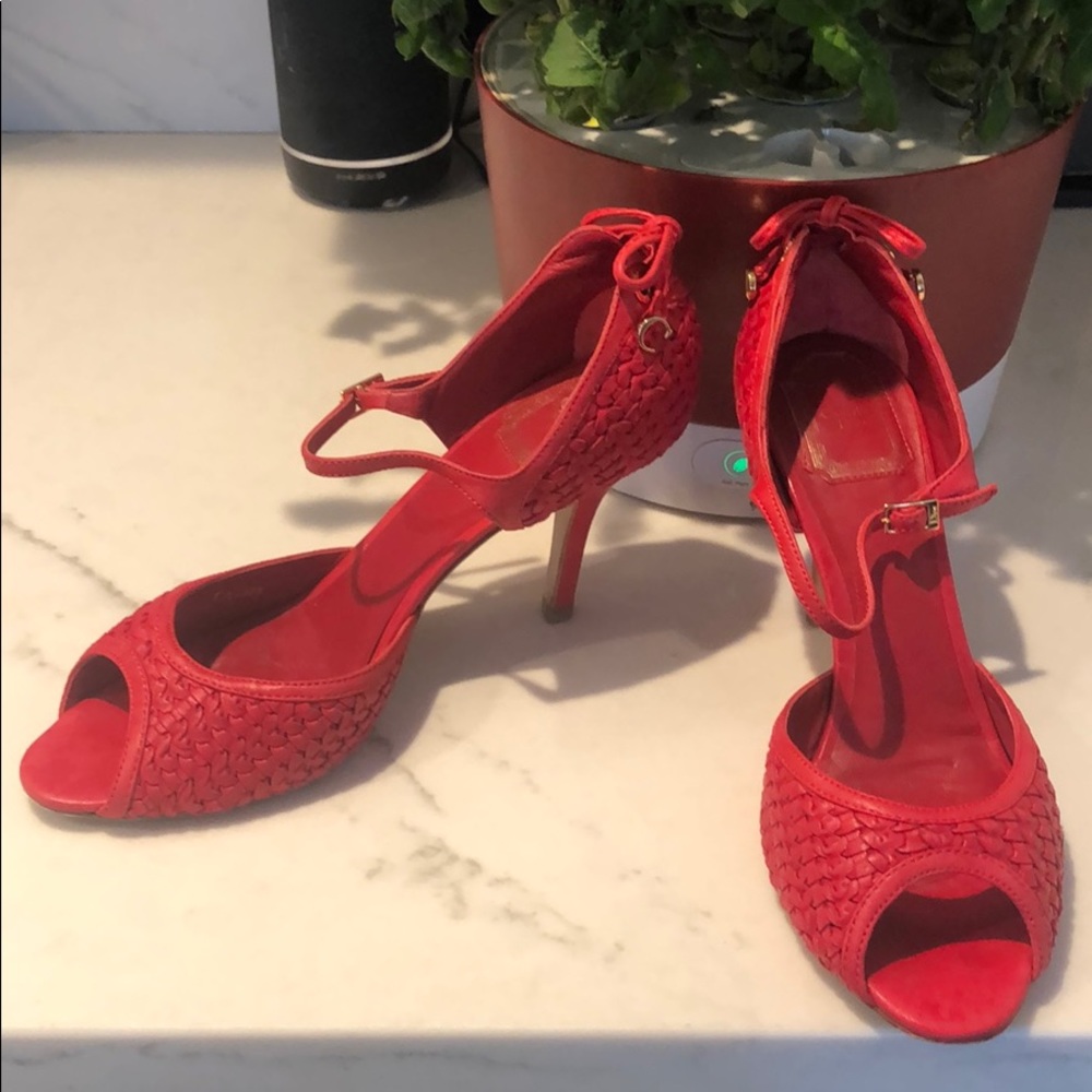 Christian Dior Red Pumps